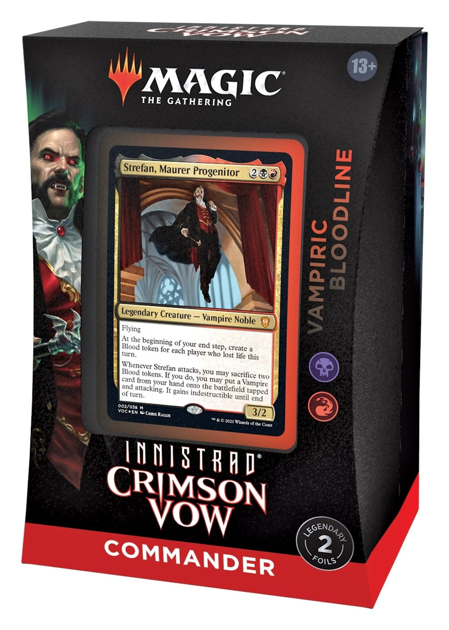 Innistrad: Crimson Vow Commander Deck - Vampiric Bloodline [VOC] - MTG Sealed