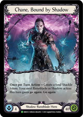 Chane Bound by Shadow (33) [PR] - Flesh and Blood TCG Single