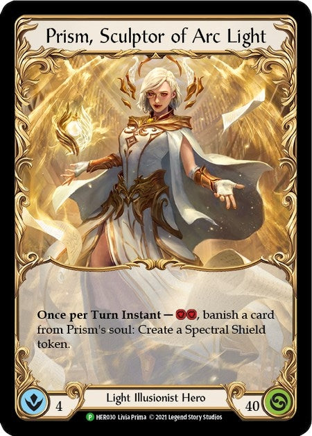 Prism Sculptor of Arc Light - HER030 (30) [PR] - Flesh and Blood TCG Single
