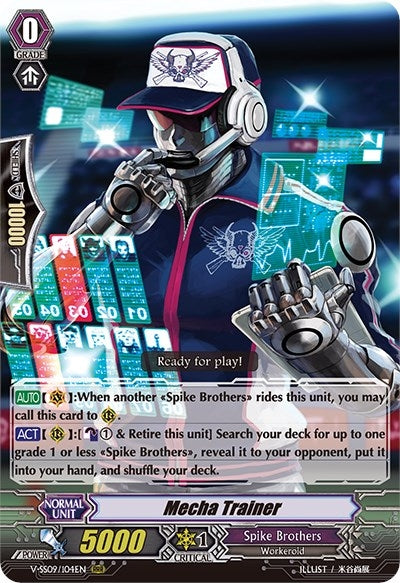 Mecha Trainer (9104) [V-SS09] - Cardfight Vanguard Single