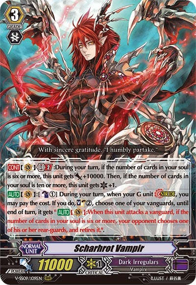 Scharhrot Vampir (9109) [V-SS09] - Cardfight Vanguard Single