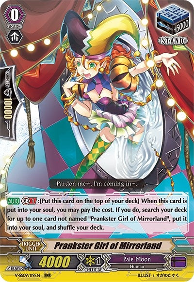 Prankster Girl of Mirrorland (9119) [V-SS09] - Cardfight Vanguard Single