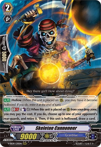 Skeleton Cannoneer (9130) [V-SS09] - Cardfight Vanguard Single