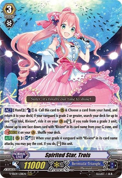 Spirited Star Trois (9138) [V-SS09] - Cardfight Vanguard Single