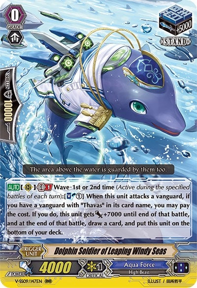Dolphin Soldier of Leaping Windy Seas (9147) [V-SS09] - Cardfight Vanguard Single
