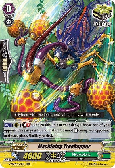 Machining Treehopper (9153) [V-SS09] - Cardfight Vanguard Single