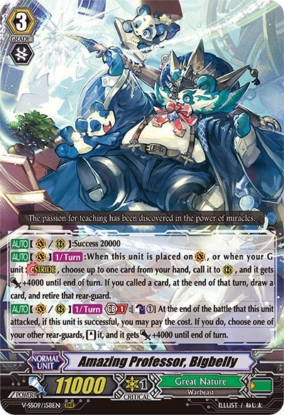 Amazing Professor Bigbelly (9158) [V-SS09] - Cardfight Vanguard Single