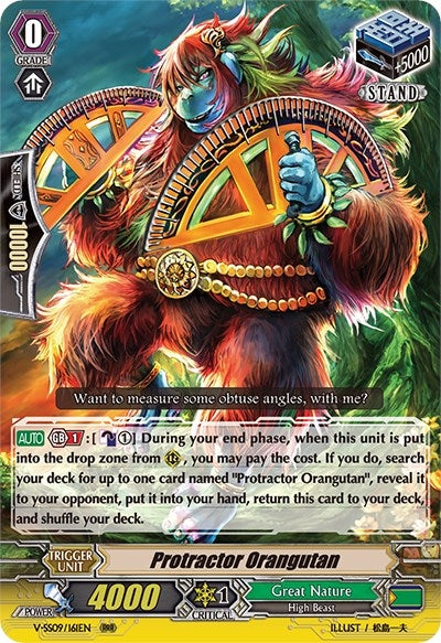 Protractor Orangutan (9161) [V-SS09] - Cardfight Vanguard Single