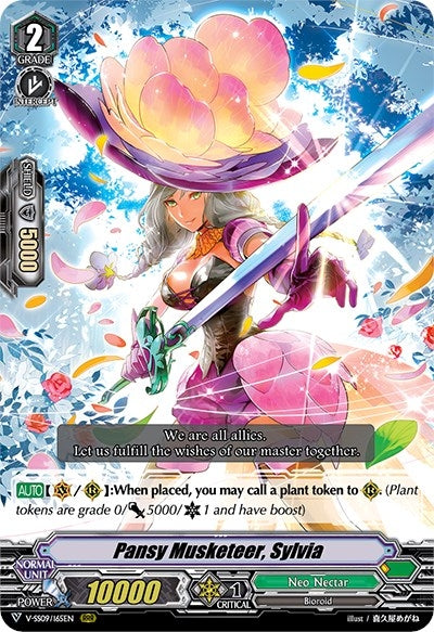 Pansy Musketeer Sylvia (9165) [V-SS09] - Cardfight Vanguard Single