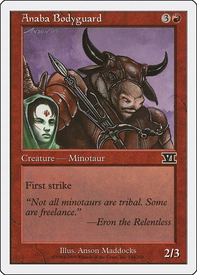 Anaba Bodyguard (164) [6ED] - MTG Single