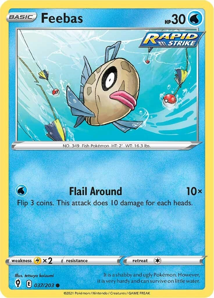 Feebas (037/203) (SWSH07)