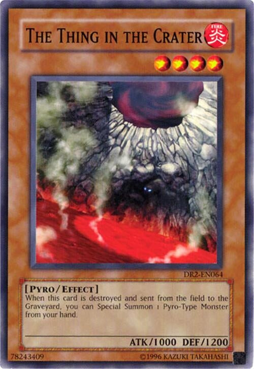 The Thing in the Crater (2064) - YuGiOh Single