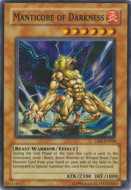 Manticore of Darkness (2068) - YuGiOh Single