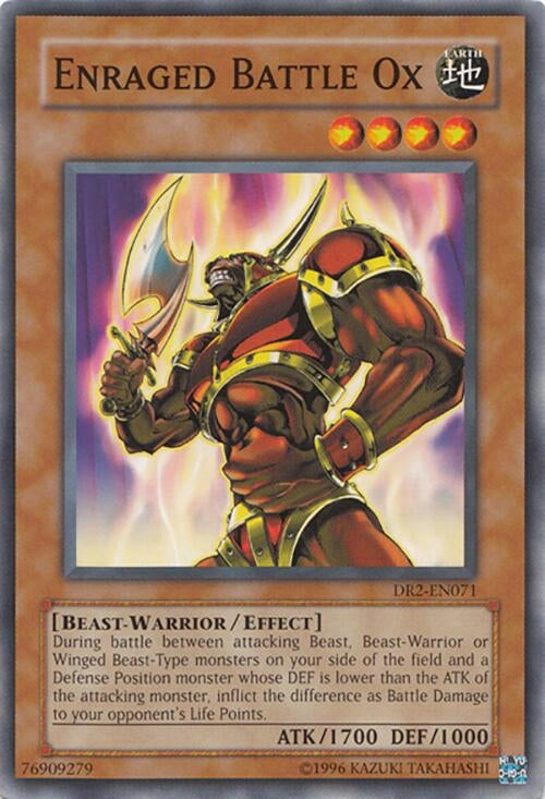Enraged Battle Ox (2071) - YuGiOh Single