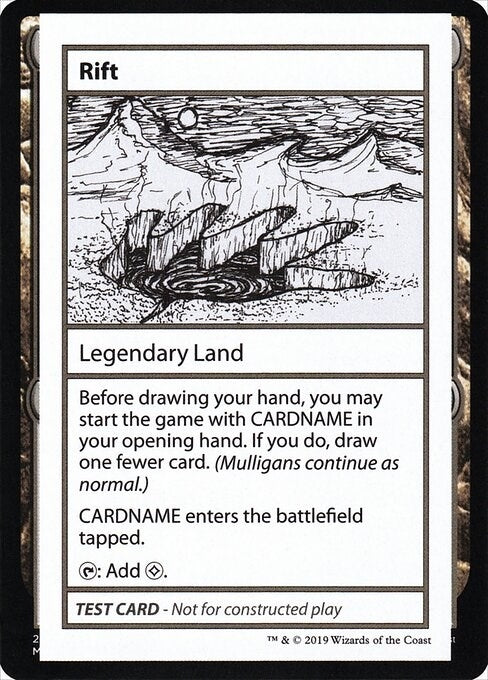 Rift (No PW Symbol) [CMB1] - MTG Single