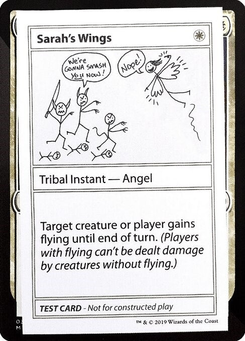 Sarah’s Wings (No PW Symbol) [CMB1] - MTG Single