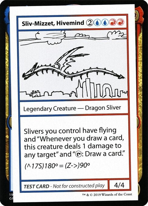 Sliv-Mizzet Hivemind (No PW Symbol) [CMB1] - MTG Single
