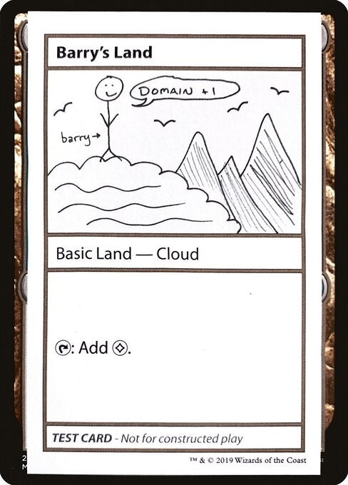 Barry’s Land (No PW Symbol) [CMB1] - MTG Single