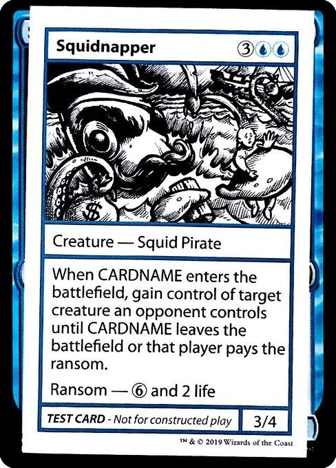 Squidnapper (No PW Symbol) [CMB1] - MTG Single