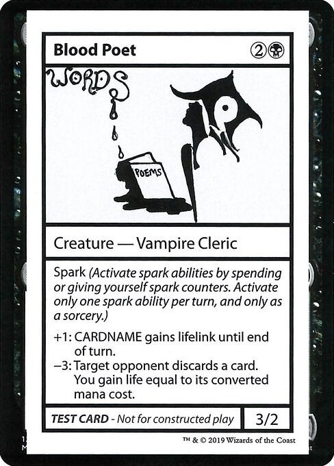 Blood Poet (No PW Symbol) [CMB1] - MTG Single