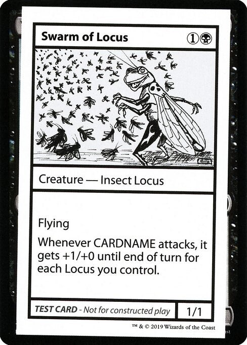Swarm of Locus (No PW Symbol) [CMB1] - MTG Single