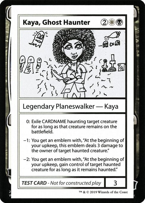 Kaya Ghost Haunter (No PW Symbol) [CMB1] - MTG Single