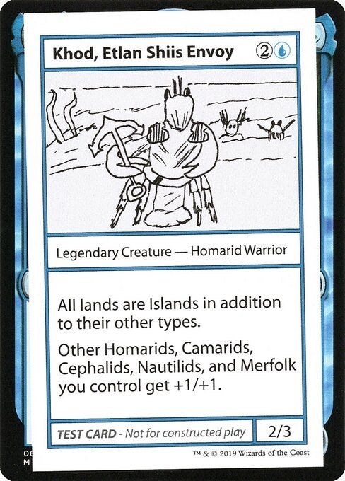 Khod Etlan Shiis Envoy (No PW Symbol) [CMB1] - MTG Single
