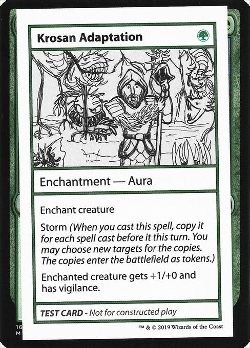 Krosan Adaptation (No PW Symbol) [CMB1] - MTG Single