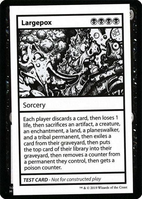 Largepox (No PW Symbol) [CMB1] - MTG Single
