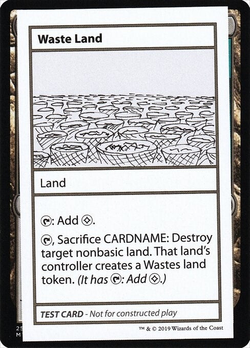 Waste Land (No PW Symbol) [CMB1] - MTG Single
