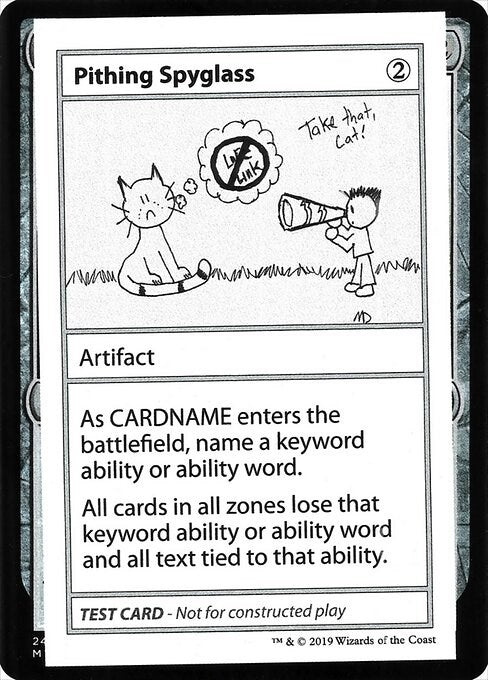 Pithing Spyglass (No PW Symbol) [CMB1] - MTG Single