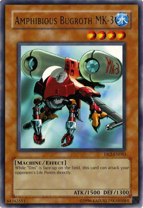Amphibious Bugroth MK-3 (2082) - YuGiOh Single