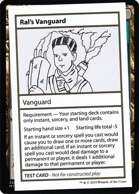 Ral’s Vanguard (No PW Symbol) [CMB1] - MTG Single