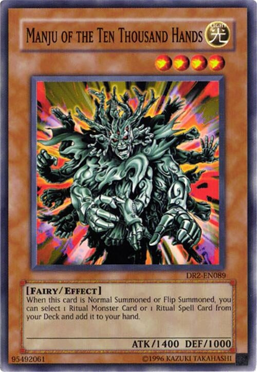 Manju of the Ten Thousand Hands (2089) - YuGiOh Single