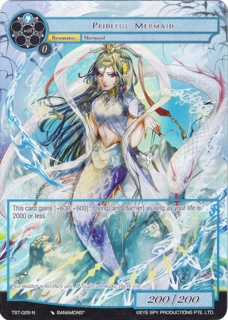 Prideful Mermaid (Full Art) (29) [TST] - Force of Will Single