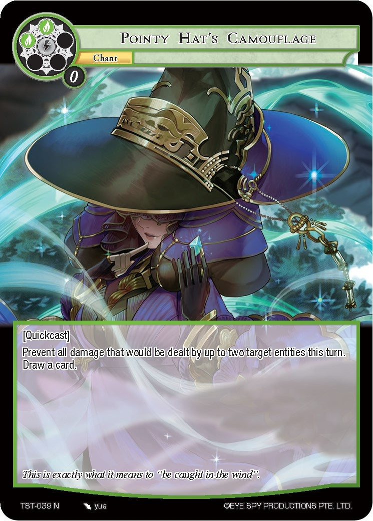 Pointy Hat’s Camouflage (39) [TST] - Force of Will Single