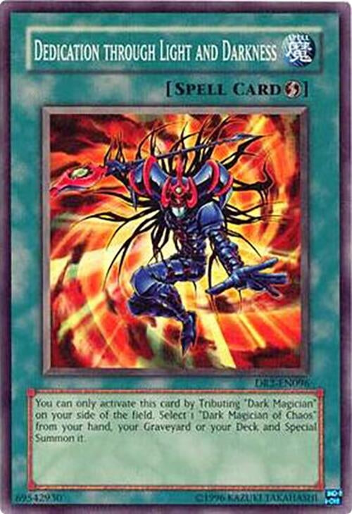 Dedication through Light and Darkness (2096) - YuGiOh Single