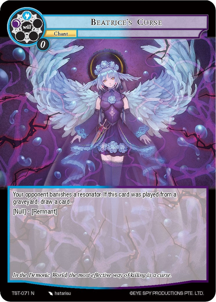 Beatrice’s Curse (71) [TST] - Force of Will Single
