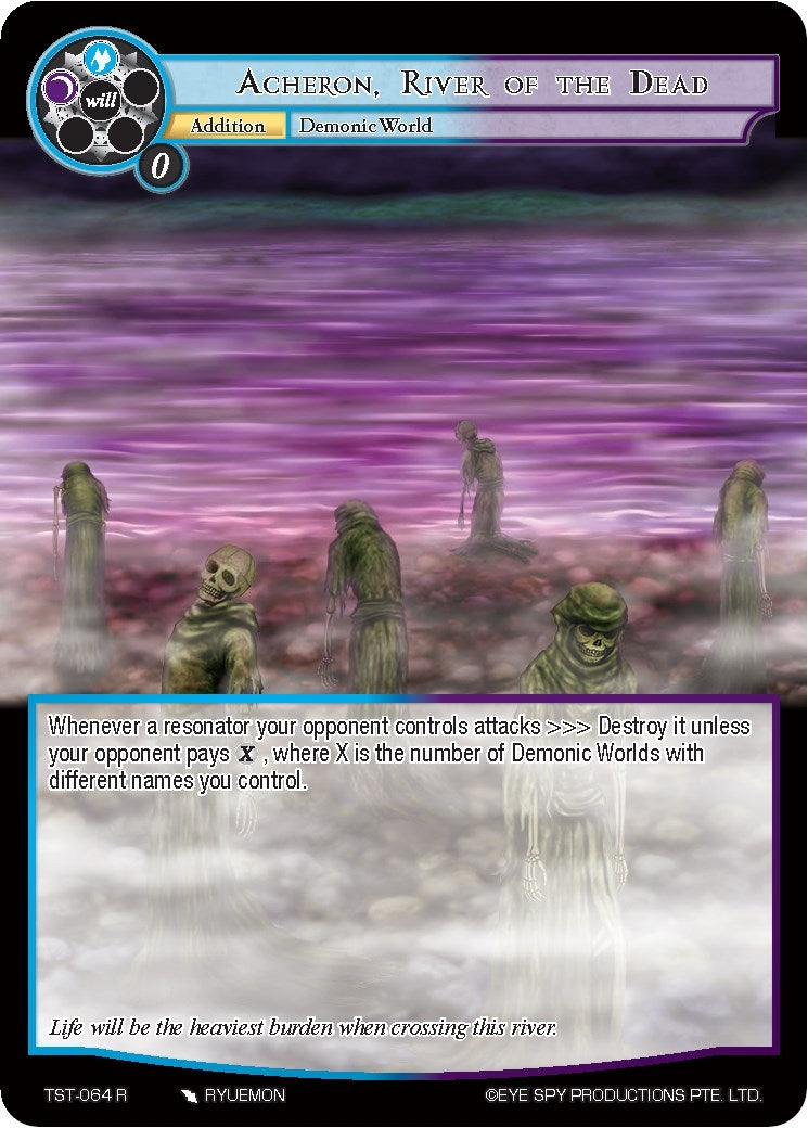 Acheron River of The Dead (64) [TST] - Force of Will Single
