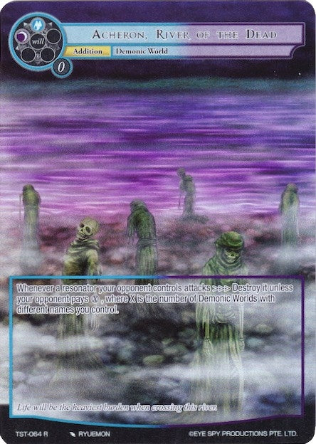 Acheron River of The Dead (Full Art) (64) [TST] - Force of Will Single