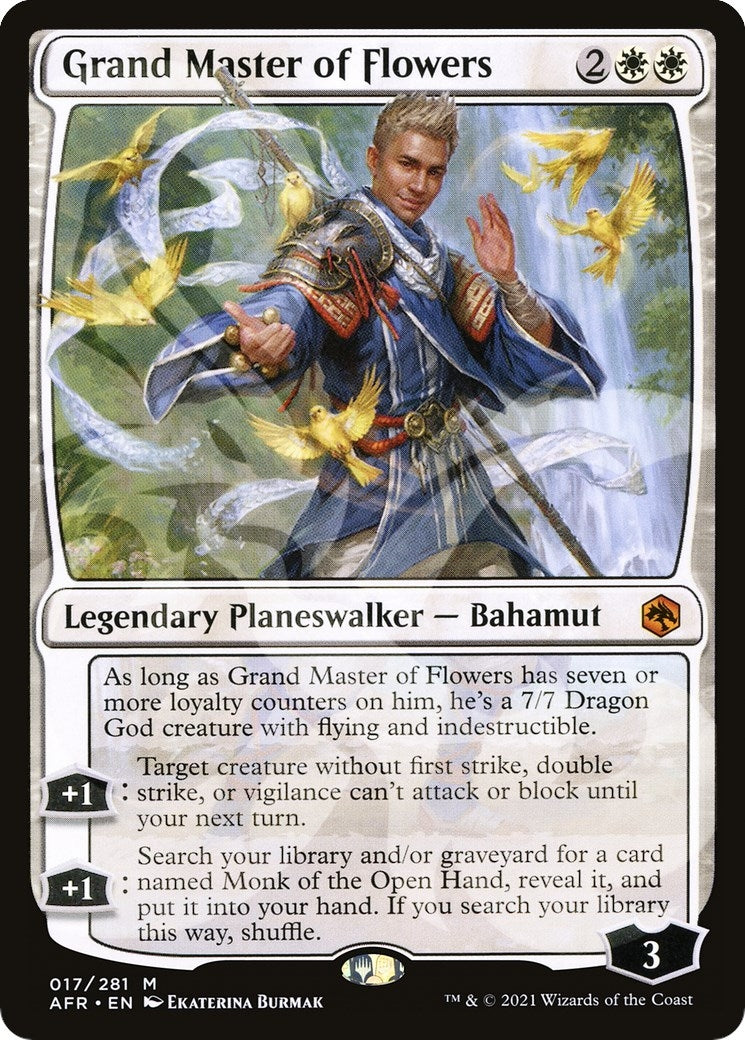 Grand Master of Flowers (17) [AFR&] - MTG Single