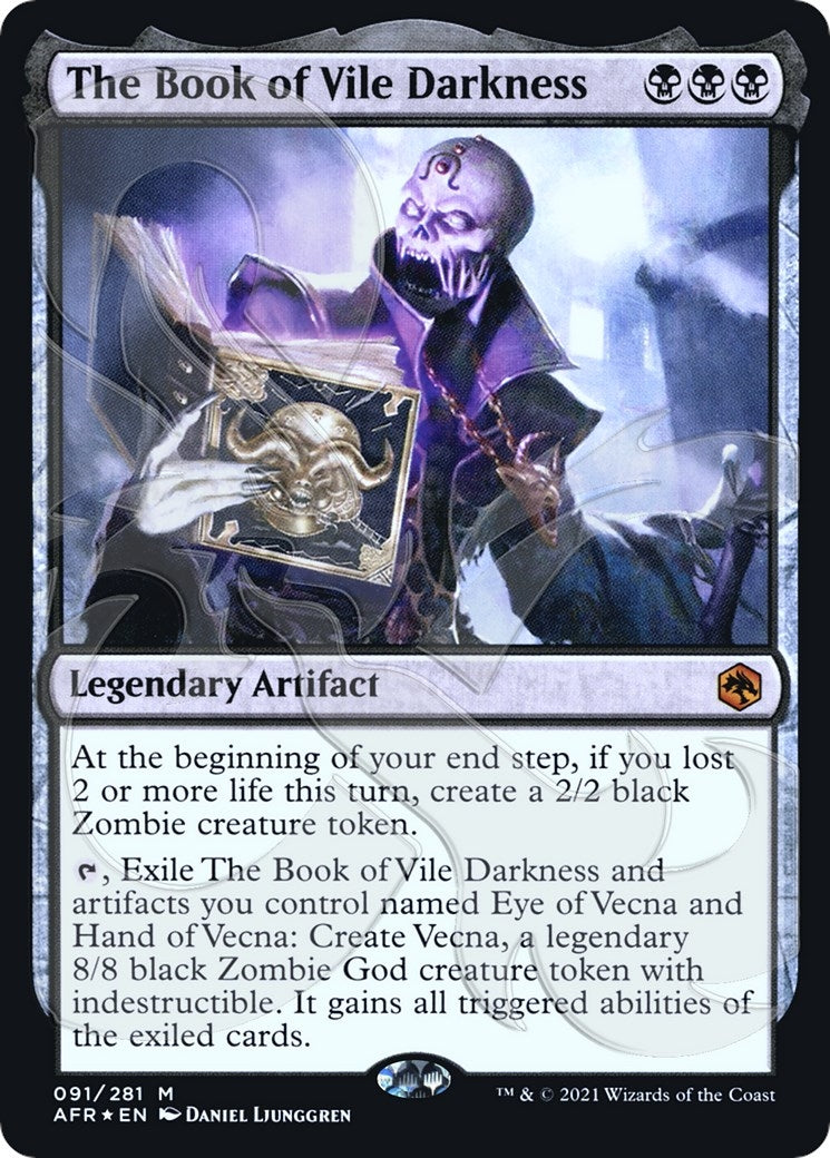 The Book of Vile Darkness (91) [AFR&] - MTG Single