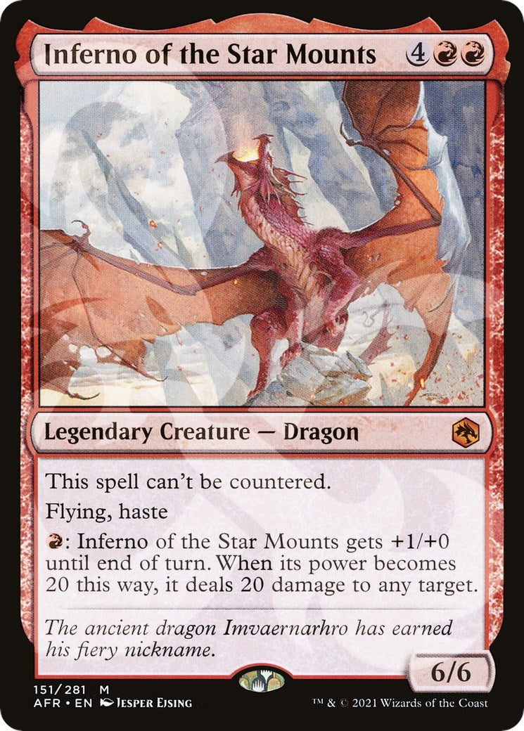 Inferno of the Star Mounts (151) [AFR&] - MTG Single