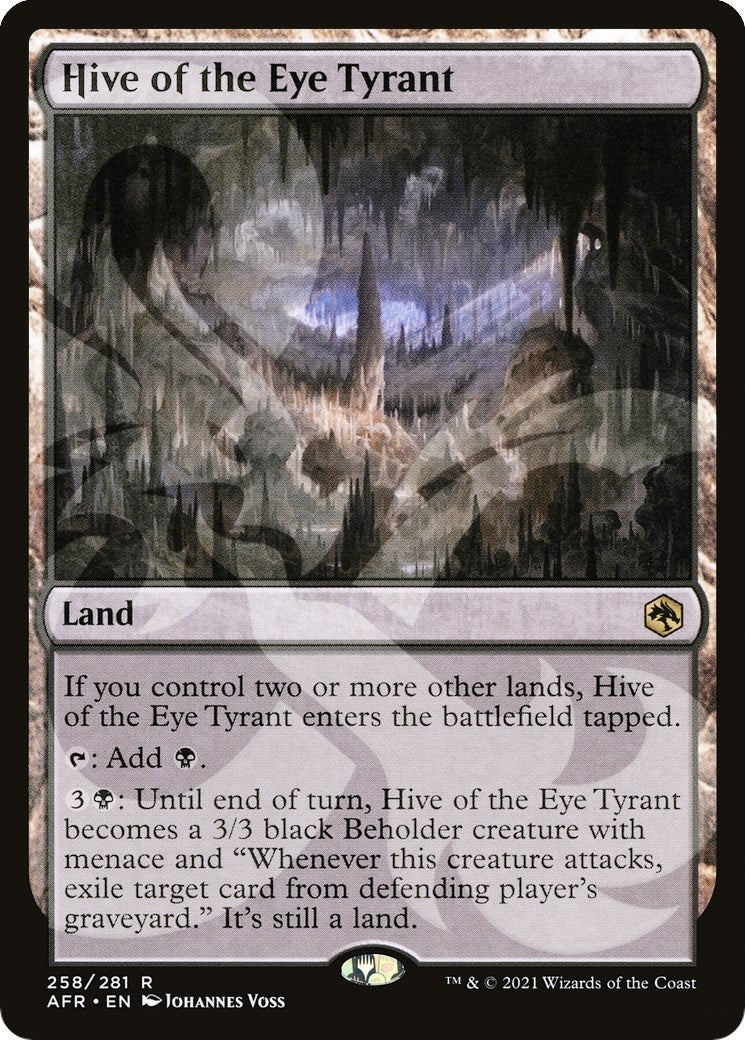 Hive of the Eye Tyrant (258) [AFR&] - MTG Single