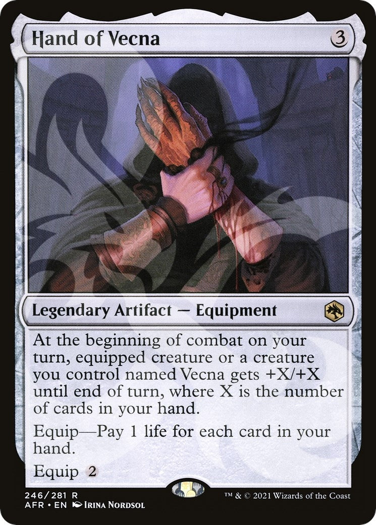 Hand of Vecna (246) [AFR&] - MTG Single