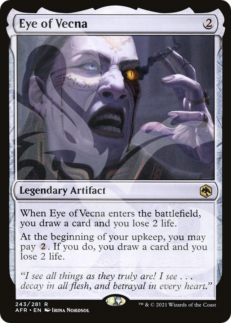 Eye of Vecna (243) [AFR&] - MTG Single
