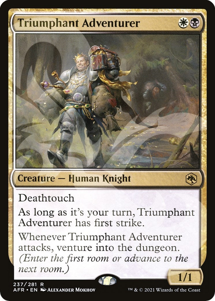 Triumphant Adventurer (237) [AFR&] - MTG Single