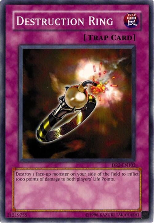 Destruction Ring (2102) - YuGiOh Single