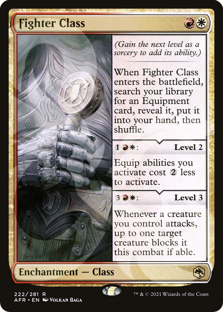 Fighter Class (222) [AFR&] - MTG Single
