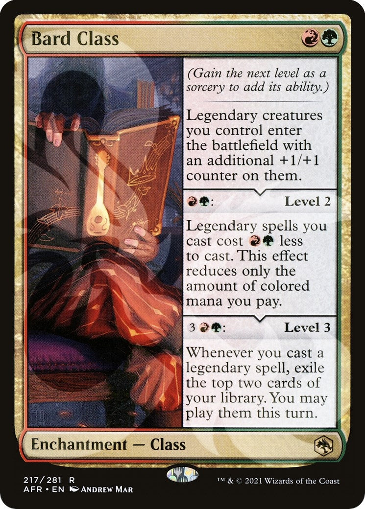 Bard Class (217) [AFR&] - MTG Single
